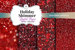Holiday Shimmer Digital Paper - 04 Variations Product Image 1