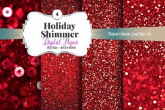 Holiday Shimmer Digital Paper - 04 Variations Product Image 1