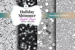 Holiday Shimmer Digital Paper - 04 Variations Product Image 1