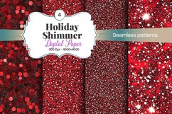 Holiday Shimmer Digital Paper - 04 Variations Product Image 1