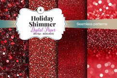 Holiday Shimmer Digital Paper - 04 Variations Product Image 1