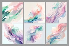Abstract Watercolor Backgrounds Product Image 5