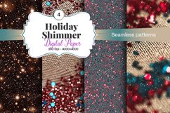 Holiday Shimmer Digital Paper - 04 Variations Product Image 1