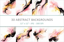 Abstract Watercolor Backgrounds Product Image 1