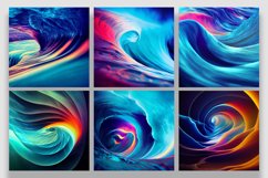 Color Digital Papers, Abstraction Backgrounds Product Image 4