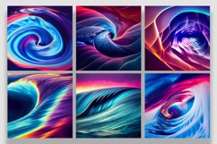 Color Digital Papers, Abstraction Backgrounds Product Image 7