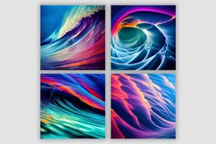 Color Digital Papers, Abstraction Backgrounds Product Image 8