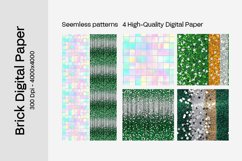 Holiday Shimmer Digital Paper - 04 Variations Product Image 2