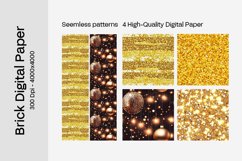 Holiday Shimmer Digital Paper - 04 Variations Product Image 2