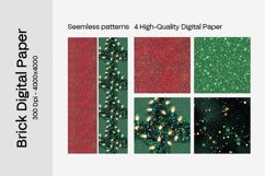 Holiday Shimmer Digital Paper - 04 Variations Product Image 2