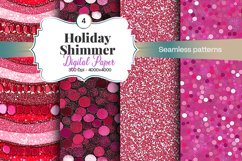 Holiday Shimmer Digital Paper - 04 Variations Product Image 1