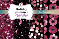 Holiday Shimmer Digital Paper - 04 Variations Product Image 1
