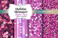 Holiday Shimmer Digital Paper - 04 Variations Product Image 1