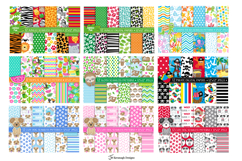 Digital Paper Big Bundle - 688 Patterns Product Image 3