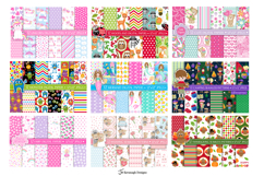 Digital Paper Big Bundle - 688 Patterns Product Image 4