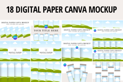Digital Paper Canva Mockup Product Image 1