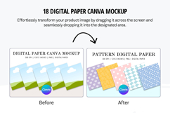 Digital Paper Canva Mockup Product Image 2