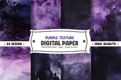Purple texture digital paper Product Image 1