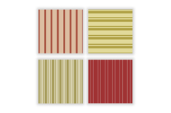 Autumn Stripes Digital Paper Patterns | Stripes Pattern Product Image 2