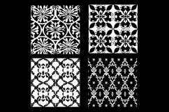 Moroccan Black Digital Paper Patterns Product Image 2