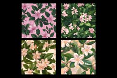 Daphne Flower Digital Paper Patterns Product Image 2