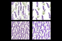 Lavender Flower Digital Paper Patterns Product Image 2