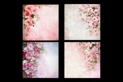 Shabby Chic Flower Digital Paper Product Image 2