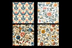 Vintage Victorian Floral Digital Paper Patterns Product Image 2