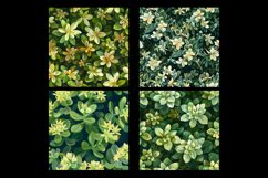 Stonecrop Flower Digital Paper Pattern Product Image 2