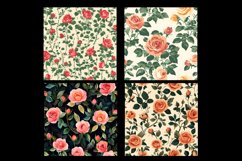 Rose Garden Digital Paper Pattern Product Image 2