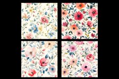 Shabby Chic Floral Digital Paper Pattern Product Image 2