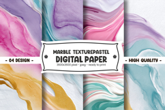 Marble texture pastel digital paper Product Image 1