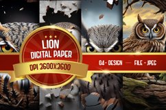 Owl Digital Paper Product Image 1