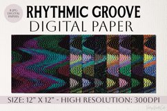 Rhythmic Groove Digital Paper Product Image 1