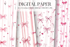 Flower Pattern Background Wallpaper Digital Paper_12 Product Image 1