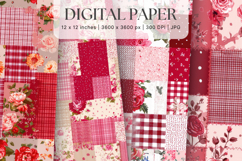 Cottagecore Flower Background Vintage Wallpaper Pattern_1 Product Image 1