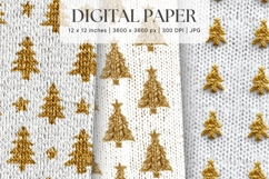 Christmas Knit Sweater Texture Background Winter Yarn_120 Product Image 1