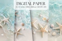 Ocean Waves Background Sea Water Deep Blue Ocean Surfing_1 Product Image 1