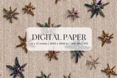 Christmas Knit Sweater Texture Background Winter Yarn_139 Product Image 1