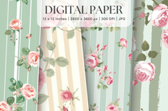 Cottagecore Flower Background Vintage Wallpaper Pattern_20 Product Image 1