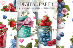 Cottagecore Flower Background Vintage Wallpaper Pattern_4 Product Image 1