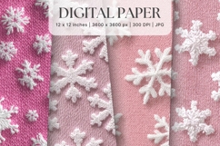 Christmas Knit Sweater Texture Background Winter Yarn_80 Product Image 1