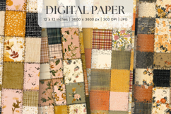 Cottagecore Flower Background Vintage Wallpaper Pattern_21 Product Image 1