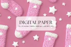 Christmas Knit Sweater Texture Background Winter Yarn_142 Product Image 1