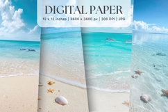 Ocean Waves Background Sea Water Deep Blue Ocean Surfing_2 Product Image 1