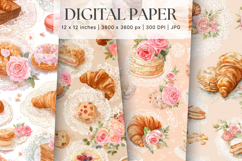 Cottagecore Flower Background Vintage Wallpaper Pattern_18 Product Image 1