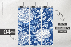 Flowers Digital Papers - 04 Variations Product Image 2