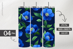 Flowers Digital Papers - 04 Variations Product Image 2