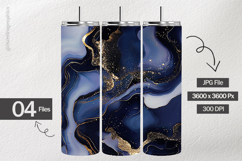 Gold Purple Digital Papers - 04 Variations Product Image 2