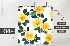 Flowers Digital Papers - 04 Variations Product Image 2